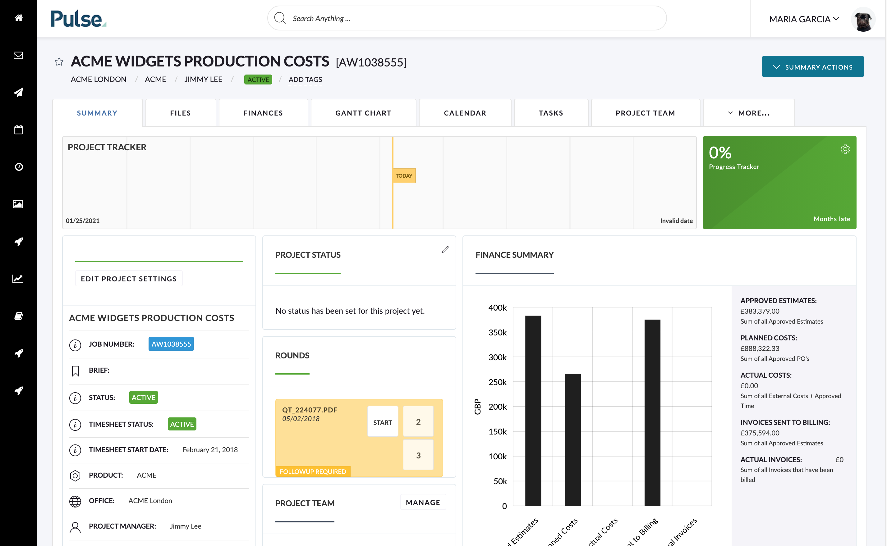 Project Summary